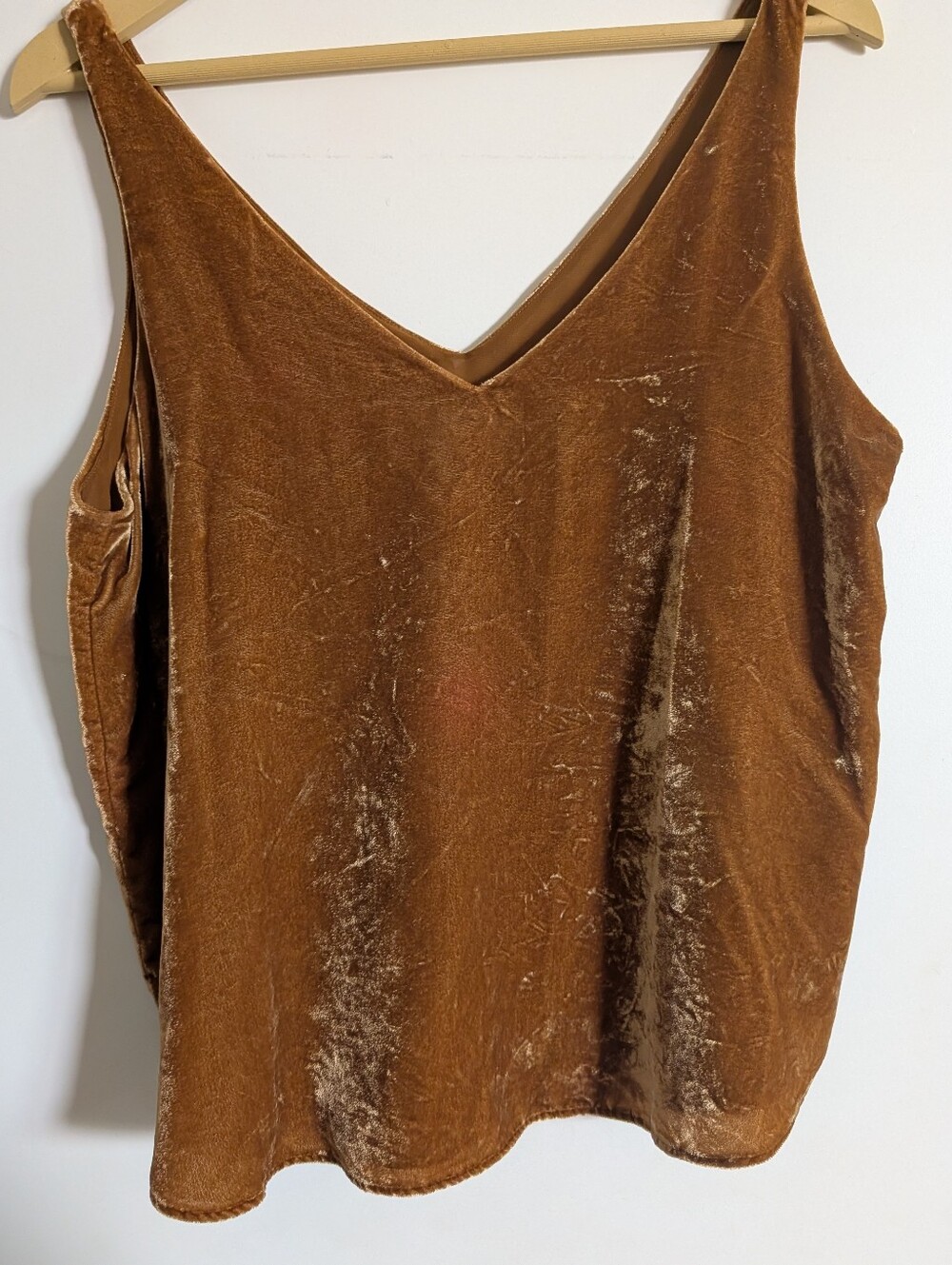 LOFT Velvet Sleeveless Top
